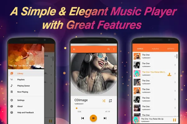 Gtunes - Music Downloader Player android App screenshot 0